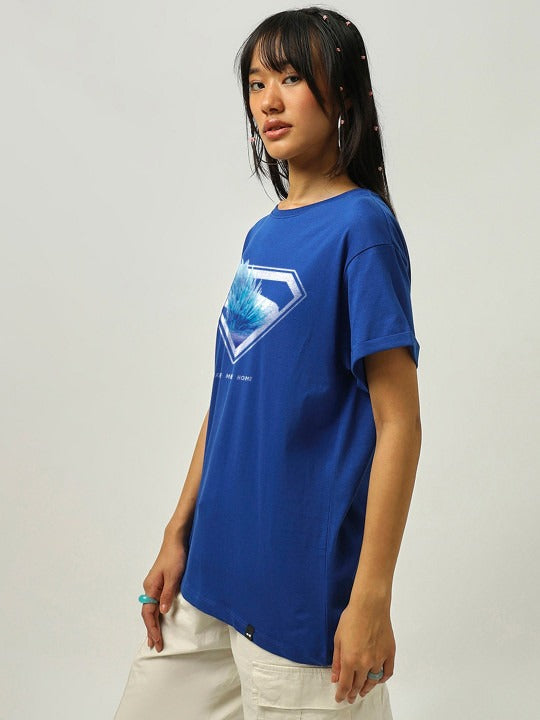 Superman Printed Cotton T-Shirt Women Pakistan