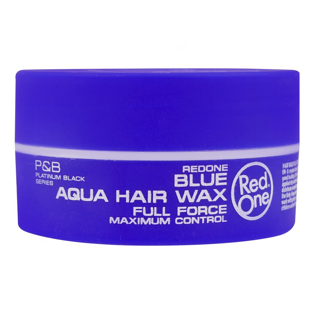 Red One Full Force Maximum Control Blue Aqua Hair Wax, 150ml