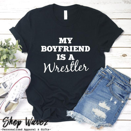 Wrestling Shirt Wrestling Boyfriend Girlfriend Shirt Wrestler Shirt