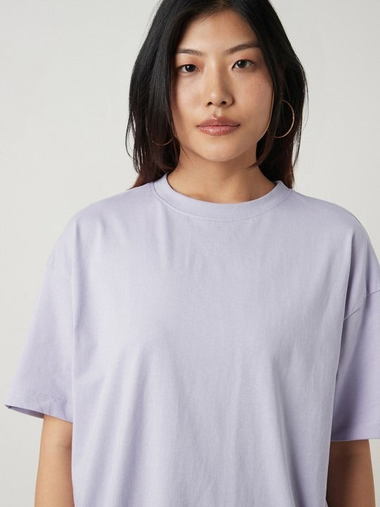 Women Purple Oversized T-Shirt Online in Pakistan