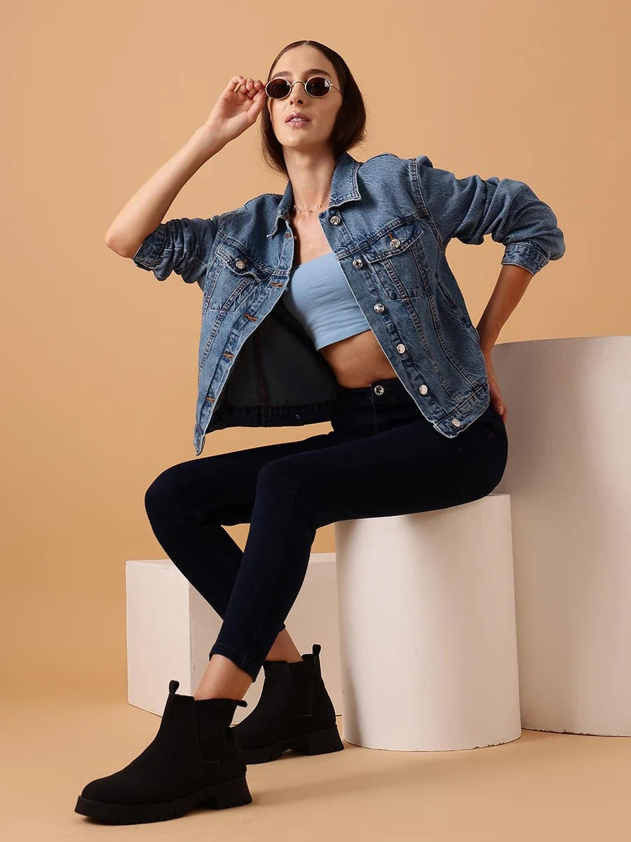 Men Rugged Denim Jacket for Streetwear Style in Pakistan | HB INDUSTRIES