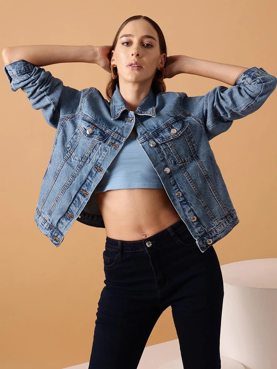 Men Rugged Denim Jacket for Streetwear Style in Pakistan | HB INDUSTRIES