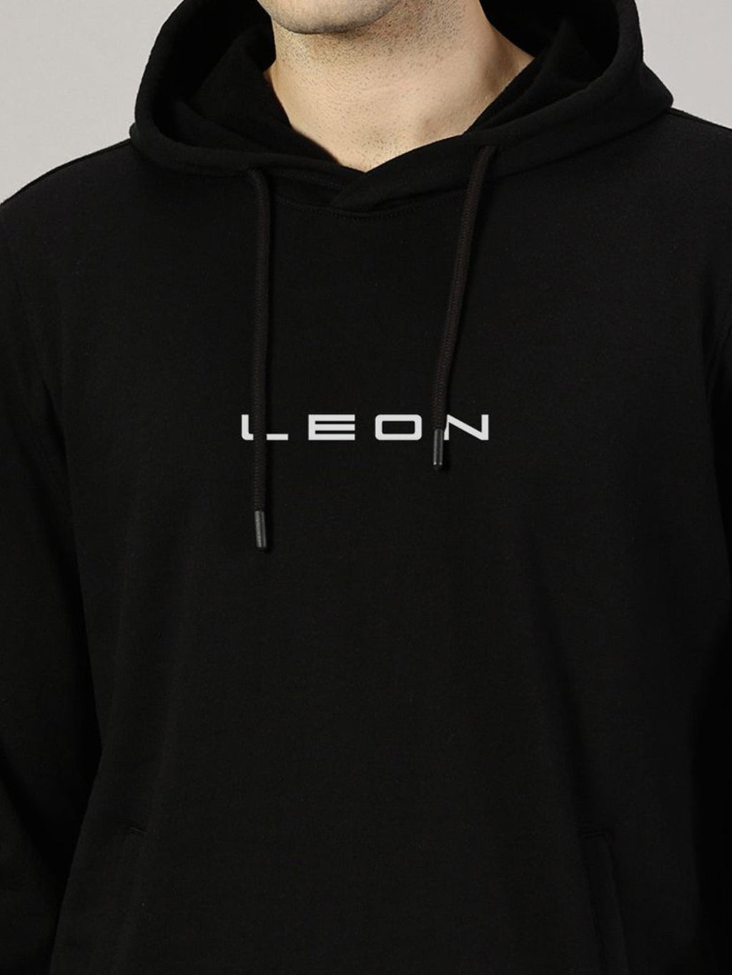 Men Leon Printed Hooded Sweatshirt – Stylish Graphic Hoodie for Casual Wear in Pakistan | DOCACCA