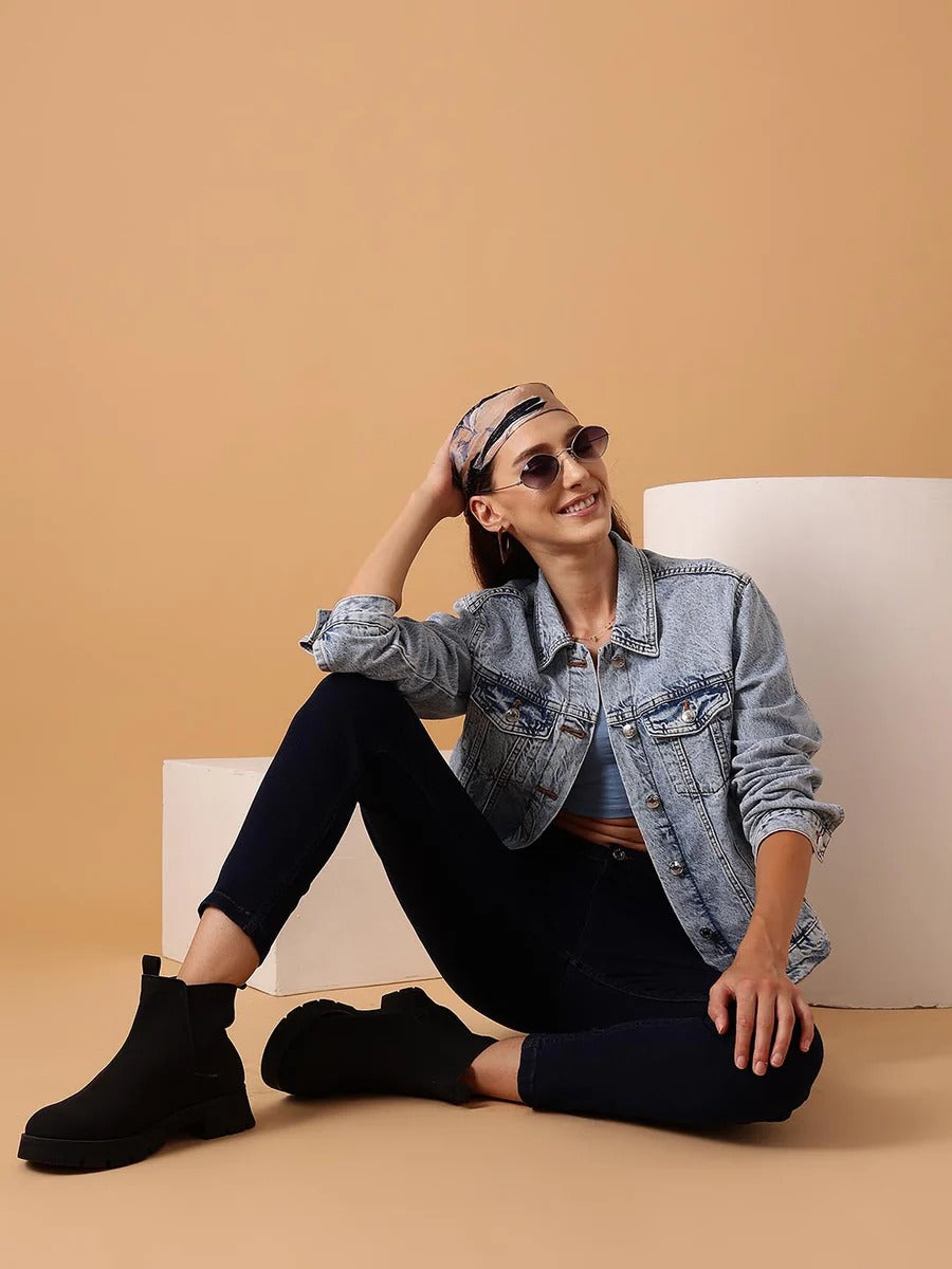 Men Rugged Denim Jacket for Streetwear Style in Pakistan | HB INDUSTRIES