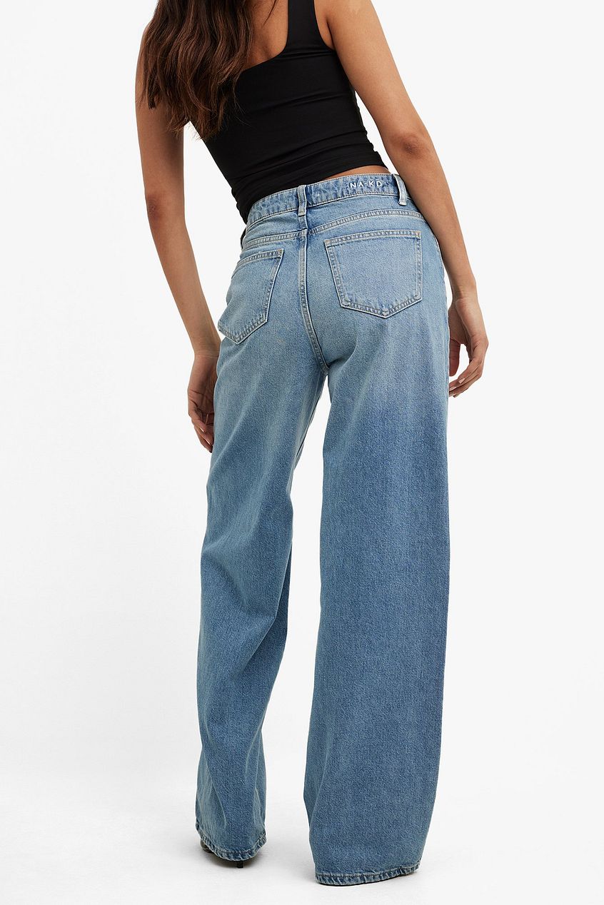 Wide High Waist Jeans for Women – Flattering High-Rise Wide-Leg Denim in Pakistan | DOCACCA