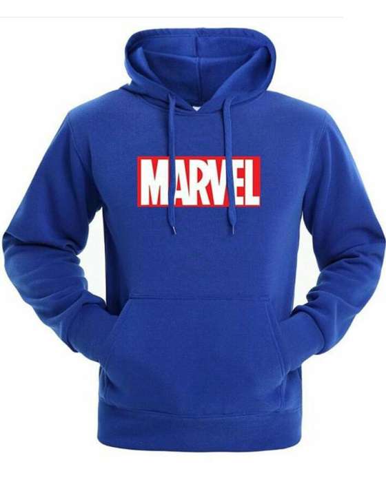 ROYAL BLUE MARVEL HOODIE FOR womens