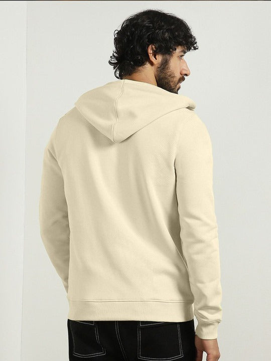 Men Hooded Zipper Front-Open Sweatshirt – Stylish Cotton Pullover for Men in Pakistan | DOCACCA