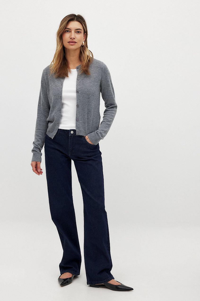 Women Mid Waist Slim Straight Denim – Slim Straight Mid-Rise Jeans for Pakistani Women | HB INDUSTRIES