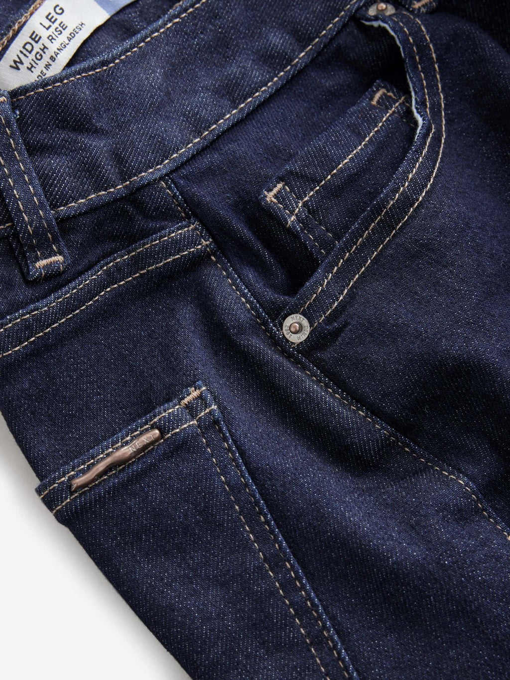 Women Rinse Hourglass Wide Leg Jeans – Trendy High-Waisted Cotton Denim for Pakistan | HB INDUSTRIES