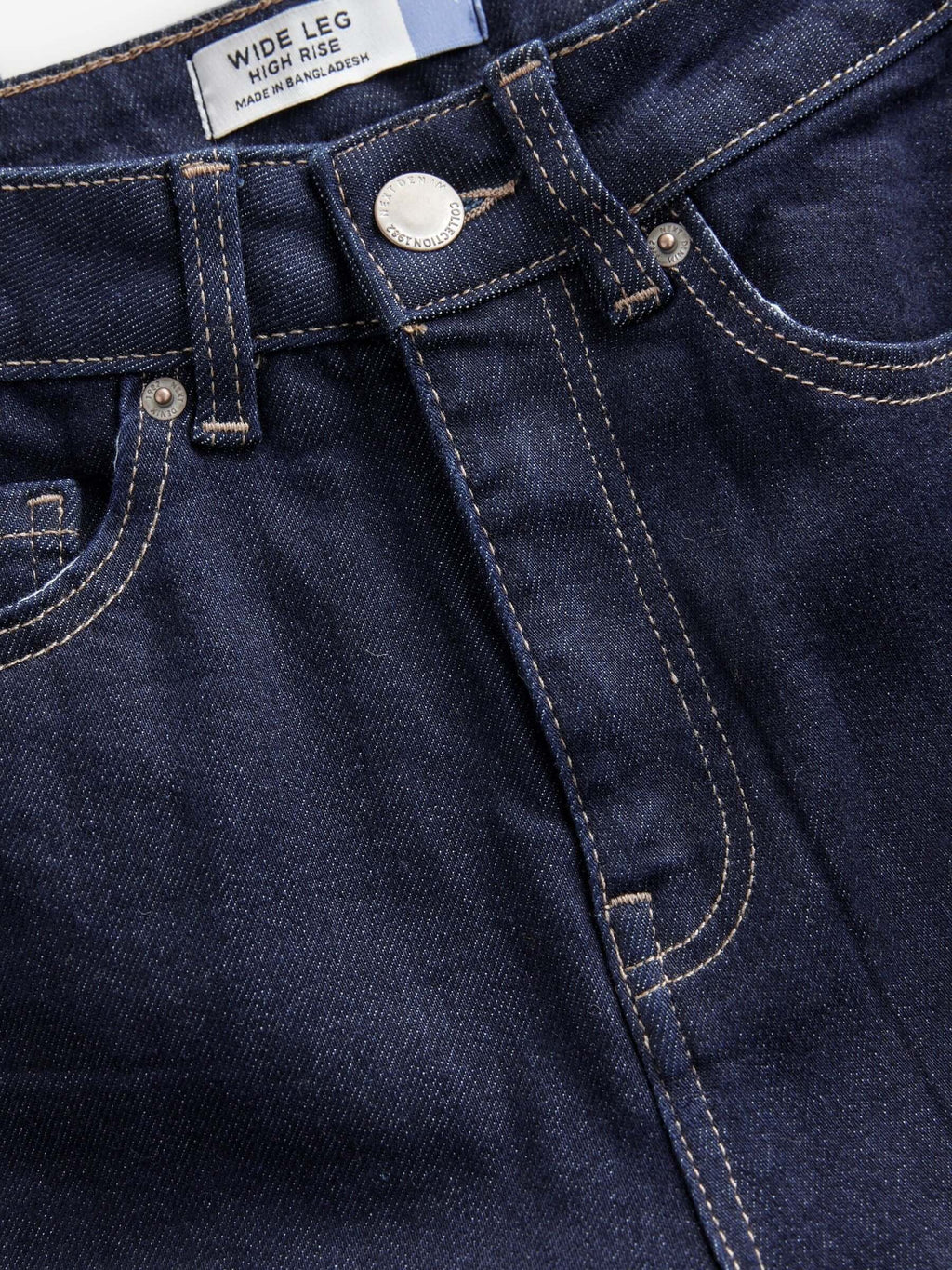 Women Rinse Hourglass Wide Leg Jeans – Trendy High-Waisted Cotton Denim for Pakistan | HB INDUSTRIES