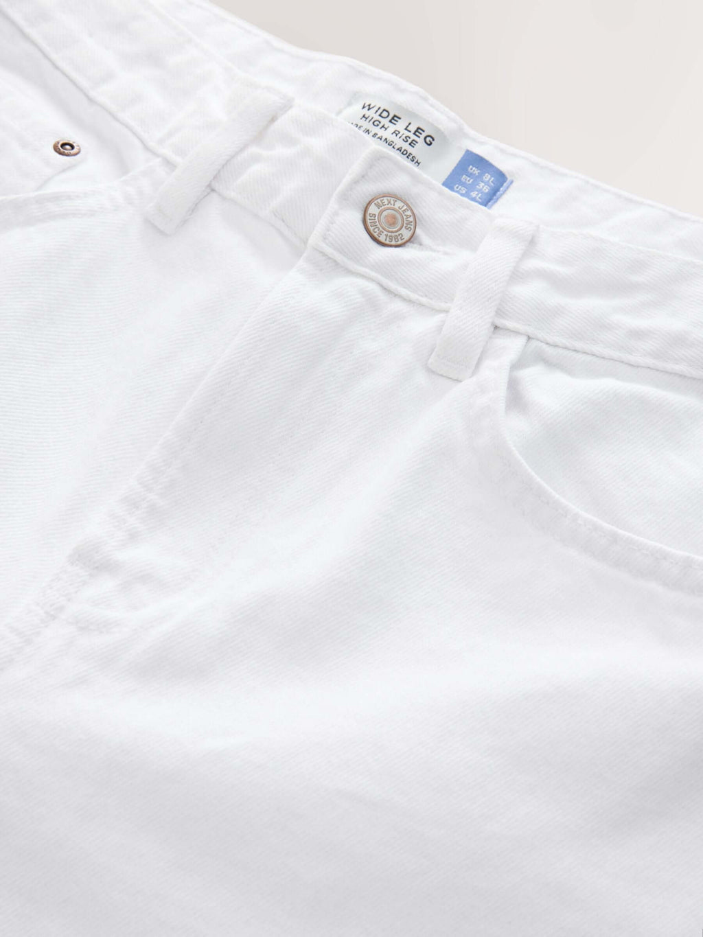 Women White Wide Leg Jeans – Elegant High Waisted Denim Pants for Stylish Outfits in Pakistan | HB INDUSTRIES