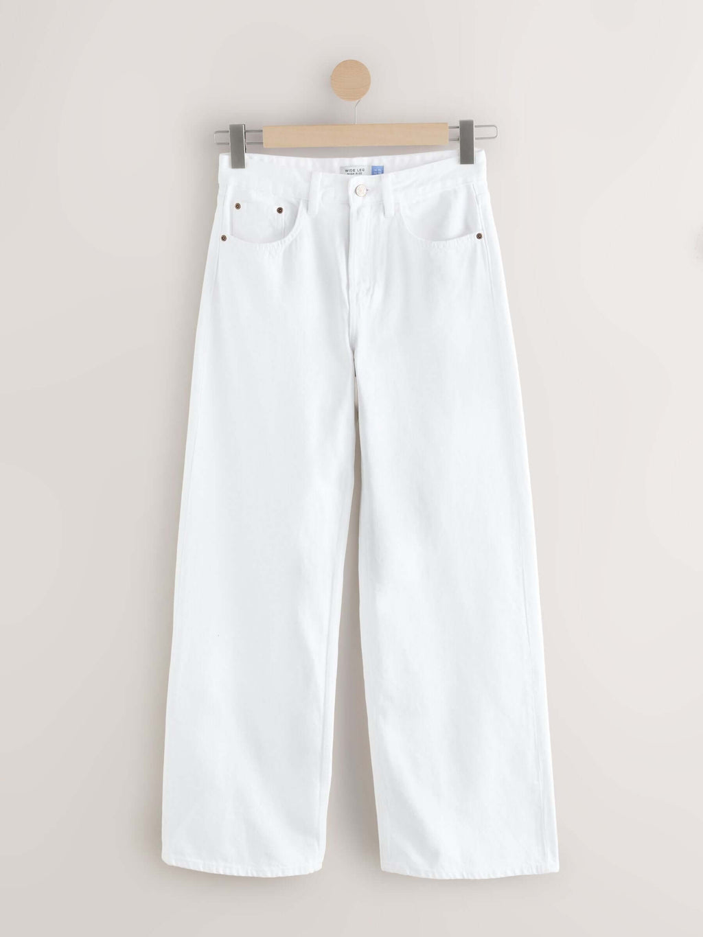 Women White Wide Leg Jeans – Elegant High Waisted Denim Pants for Stylish Outfits in Pakistan | HB INDUSTRIES