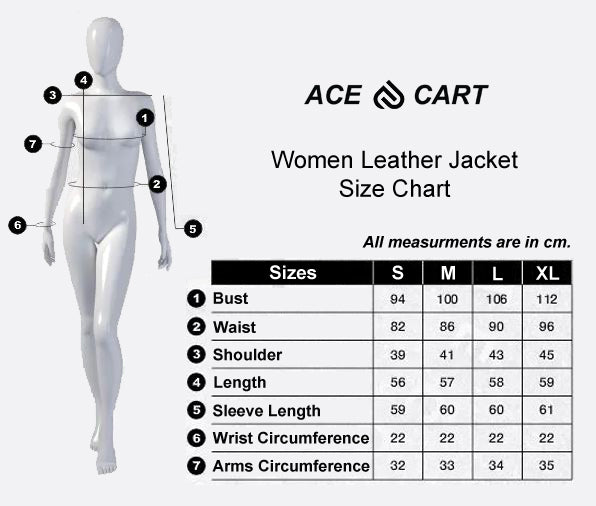 Oversize Black Leather Jacket For Women's