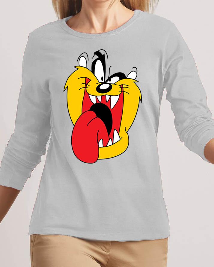 Angry Dog New Fashion Grey High Graphic Excellent Quality T - shirt For women - HB INDUSTRIES - Tops & T - Shirts - 