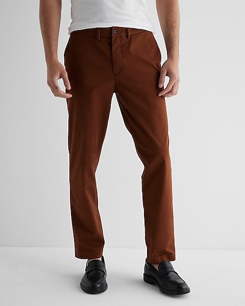 Athletic Slim Stretch Cotton Chino jeans - HB INDUSTRIES - Jeans & Pants - 