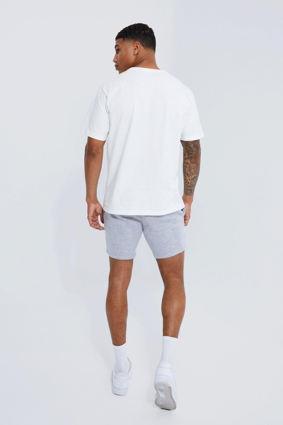 BASIC SLIM FIT SHORT LENGTH JERSEY SHORT - HB INDUSTRIES - Shorts - 