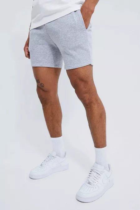 BASIC SLIM FIT SHORT LENGTH JERSEY SHORT - HB INDUSTRIES - Shorts - 