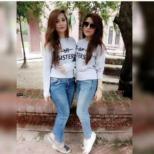 Bff Sisters Sweatshirt - HB INDUSTRIES - Hoodies & Sweatshirts - 