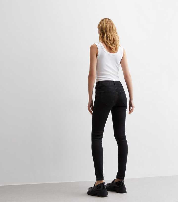Black Low Rise Lau Skinny Jeans - HB INDUSTRIES - Jeans - 