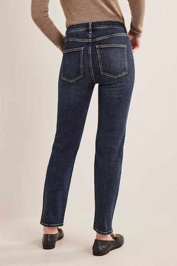 Boden Blue Mid Rise Cigarette Jeans - HB INDUSTRIES - Jeggings & Leggings - 