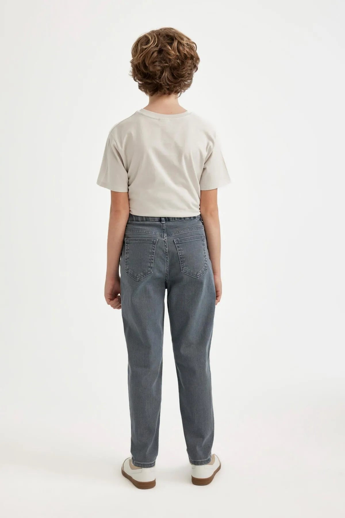 Boy's Balloon Fit Straight Leg Jean Trousers - HB INDUSTRIES - Boys Jeans - 