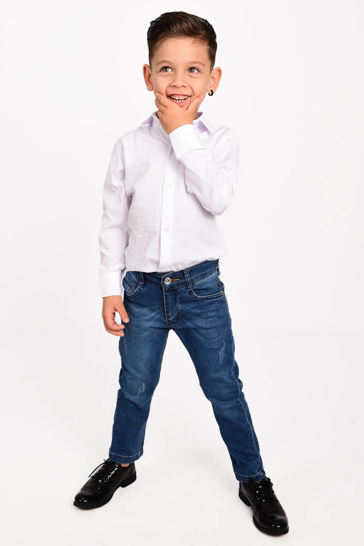 Boy's Jean Denim Trousers Lycra - HB INDUSTRIES - Boys Jeans - 