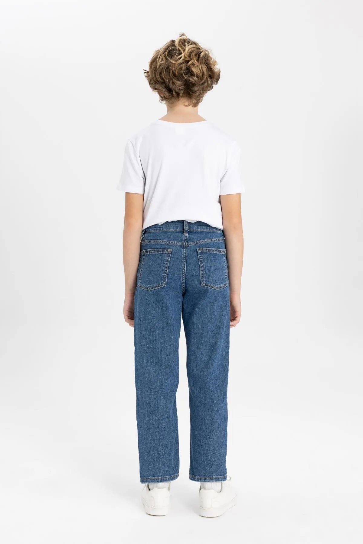Boy's Loose Fit Standard Leg Jean Trousers - HB INDUSTRIES - Boys Jeans - 