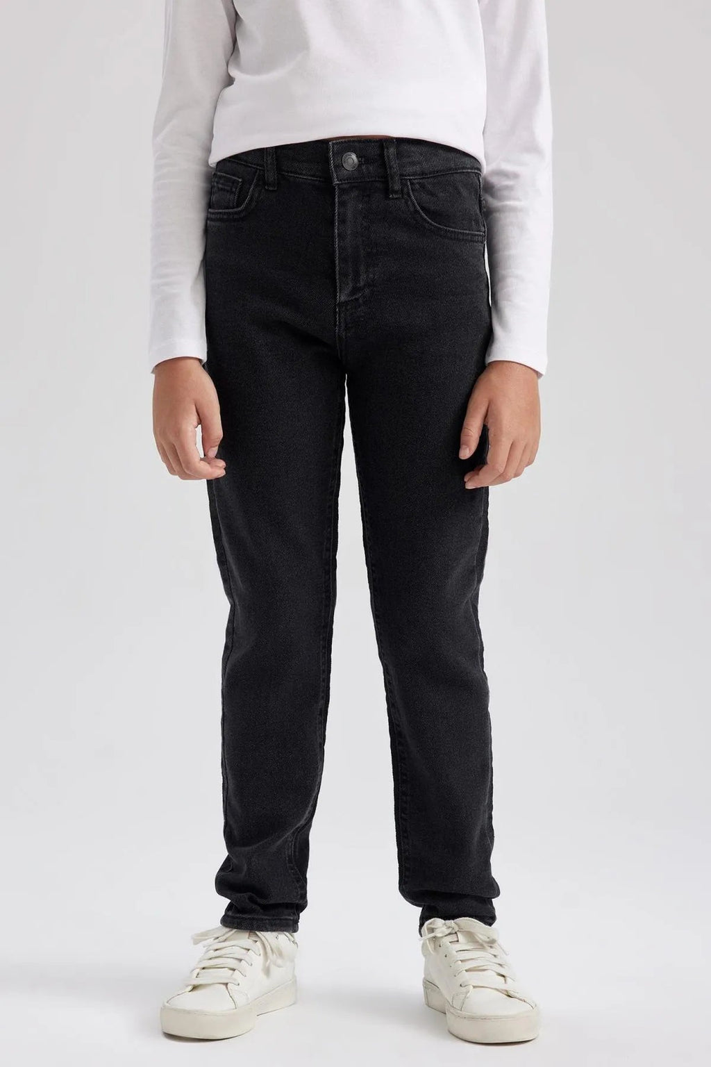 Boy's Slim Fit Skinny Leg Jean Trousers - HB INDUSTRIES - Boys Jeans - 