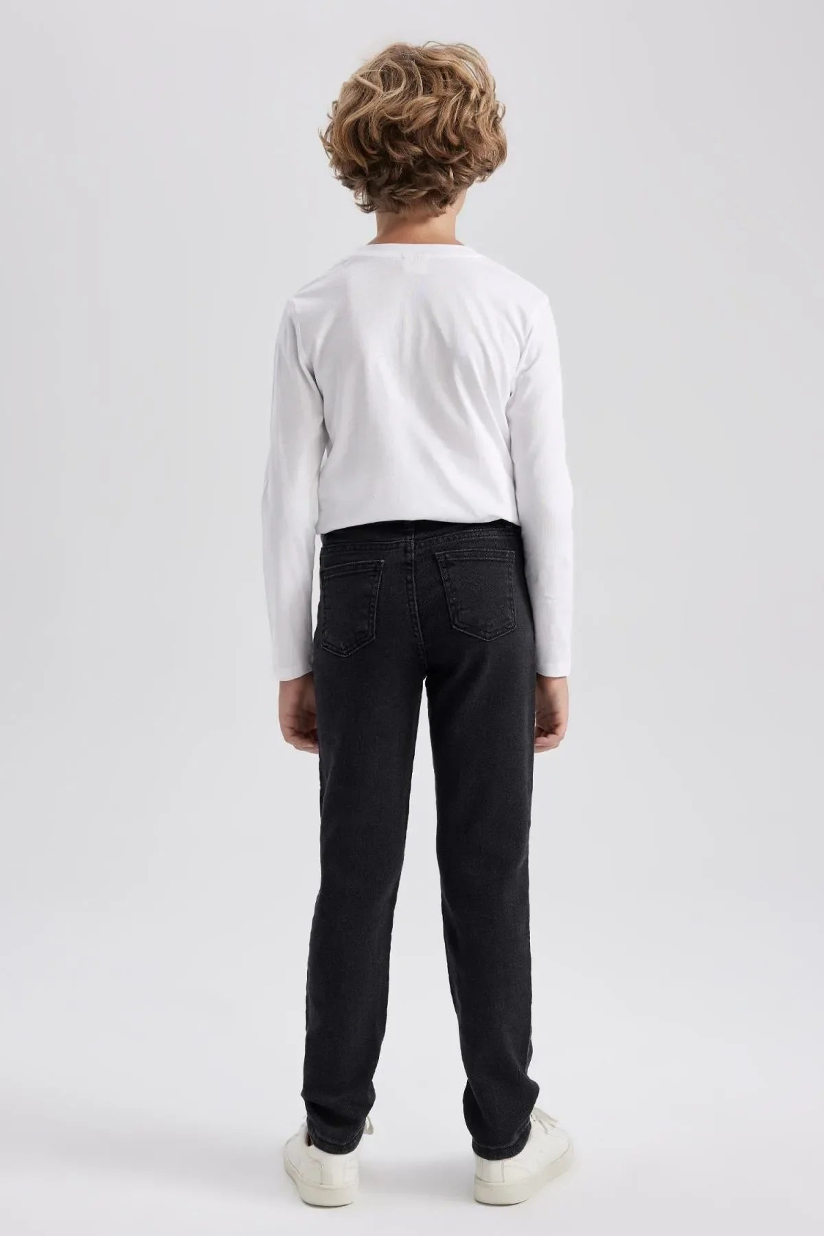 Boy's Slim Fit Skinny Leg Jean Trousers - HB INDUSTRIES - Boys Jeans - 