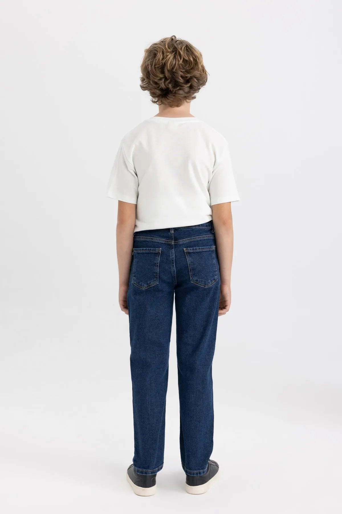 Boy's Straight Fit Straight Leg Jeans - HB INDUSTRIES - Boys Jeans - 