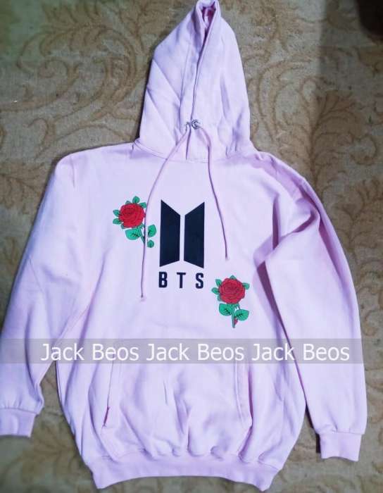 BTS Rose New Arrival Baby Pink Hoodie For Women - HB INDUSTRIES - Hoodies & Sweatshirts - 