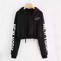 ABBY New York Fleece Crop Hoodie 425