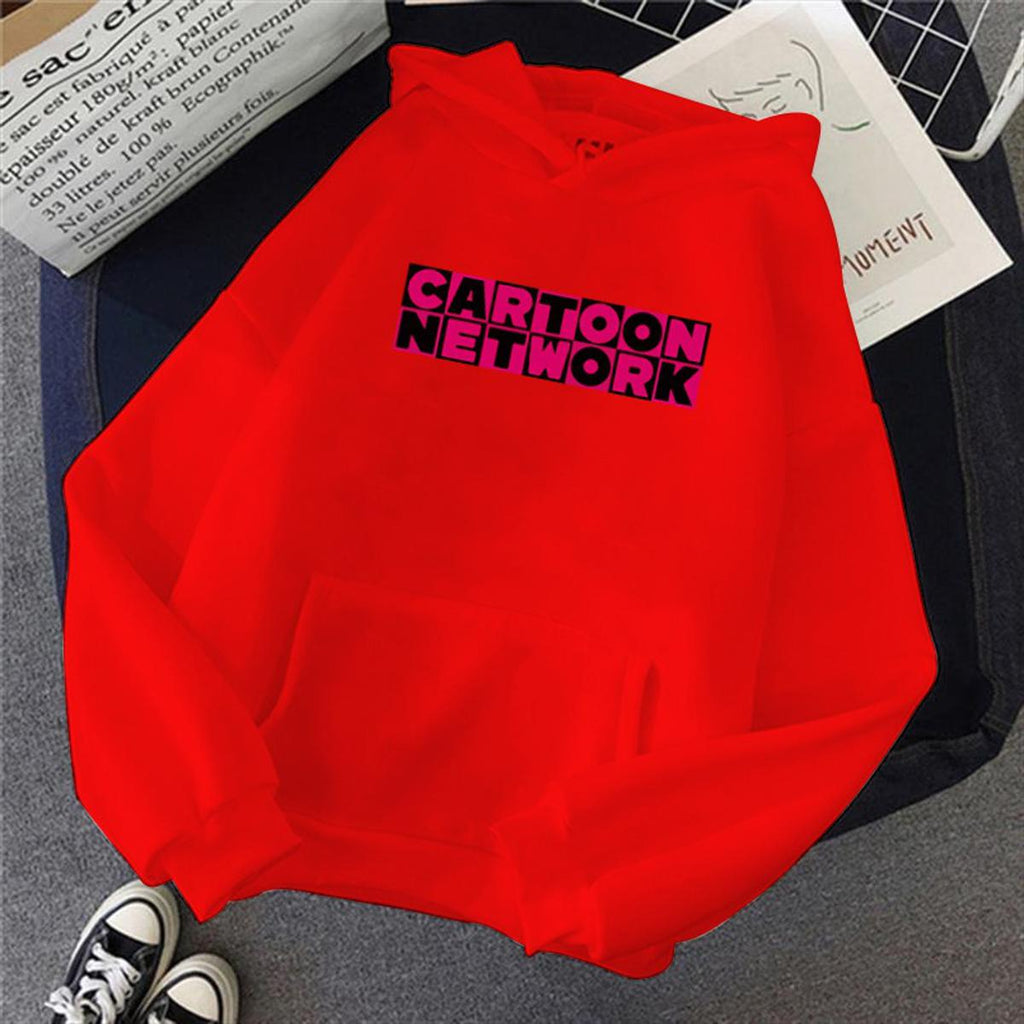 Cartoon Network Fleece Full Sleeves Pull Over Hoodie For Women - HB INDUSTRIES - Hoodies & Sweatshirts - 