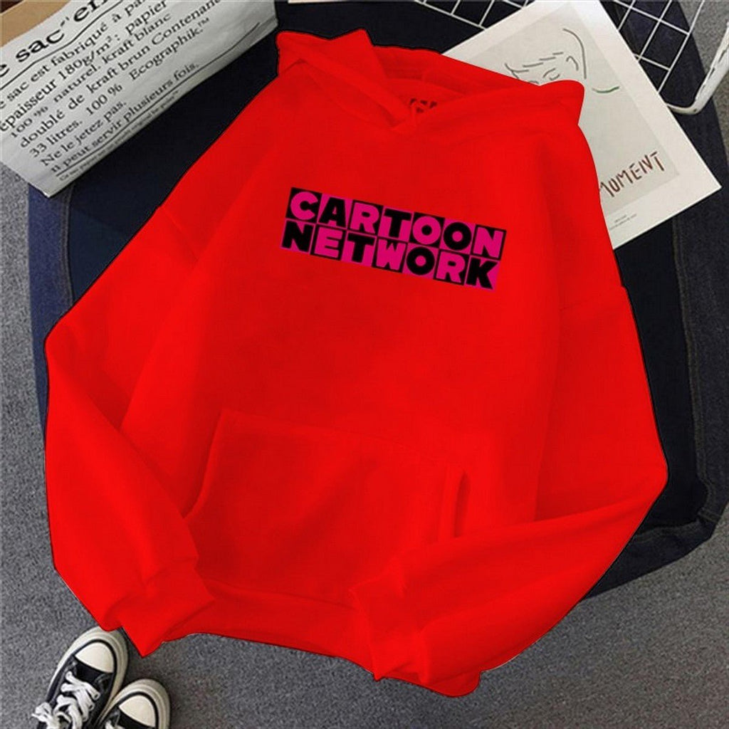 Cartoon Network Fleece Full Sleeves Pull Over Hoodie For Women - HB INDUSTRIES - Hoodies & Sweatshirts - 
