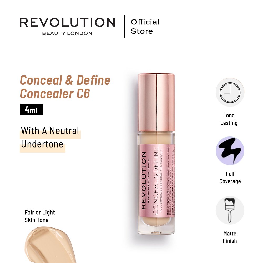 Conceal and Define Concealer - C6 - HB INDUSTRIES - Face - 