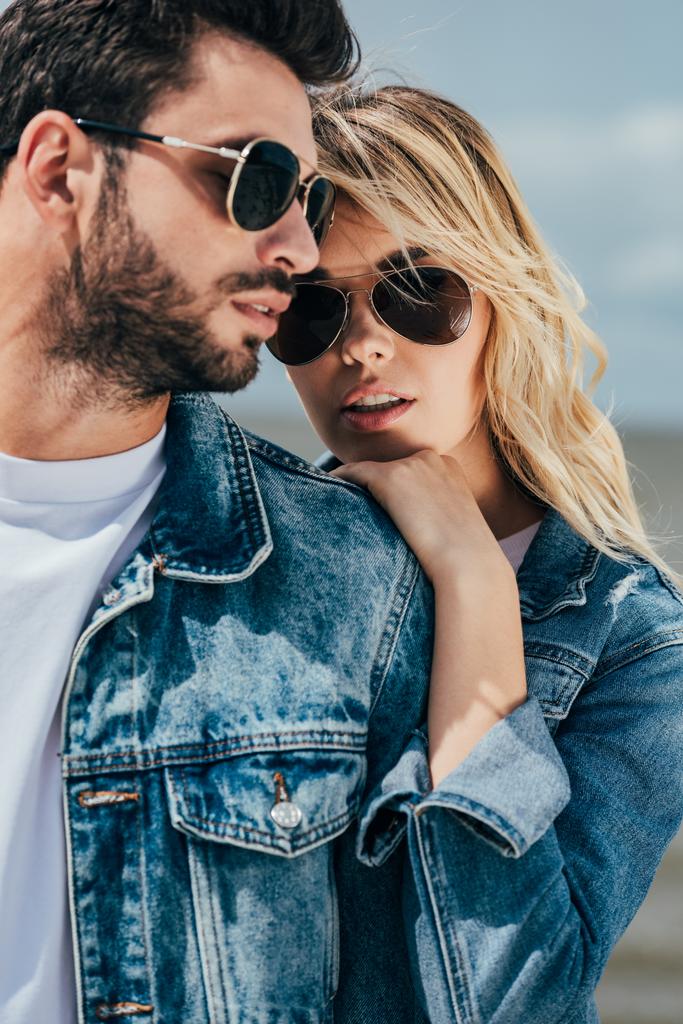 Couple Denim Jacket Blue - HB INDUSTRIES - Denim Jackets - 