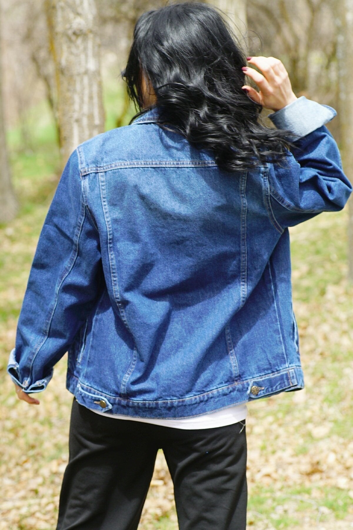 Couple Denim Jacket Blue - HB INDUSTRIES - Denim Jackets - 