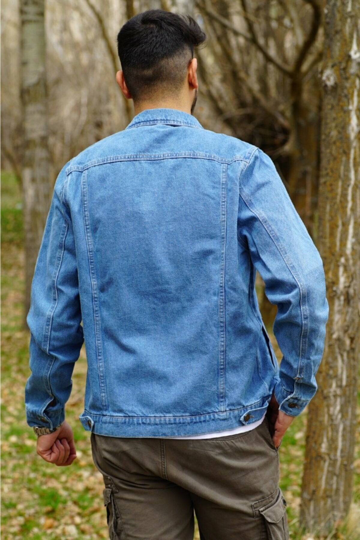 Couple Denim Jacket Light Blue - HB INDUSTRIES - Denim Jackets - 