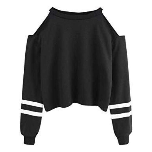 Crop Hoodie For Womens By 21 - HB INDUSTRIES - Hoodies & Sweatshirts - 