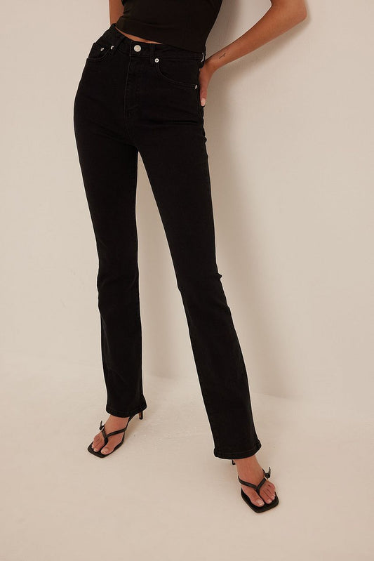 Cut Out Back Detail Denim For Womens - HB INDUSTRIES - Jeans - 