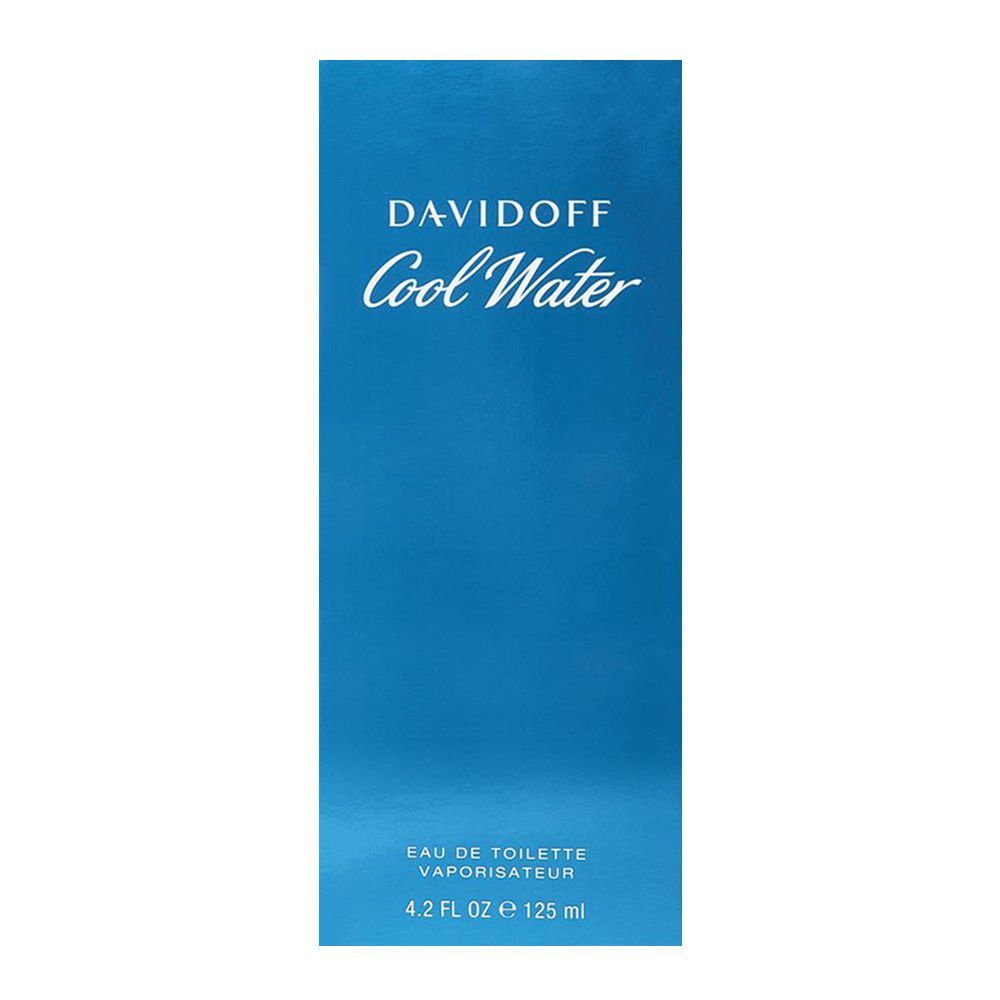 Davidoff Cool Water Eau De Toilette, Fragrance For Men, 125ml - HB INDUSTRIES - Men Perfumes - 