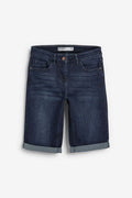Denim Knee Shorts
