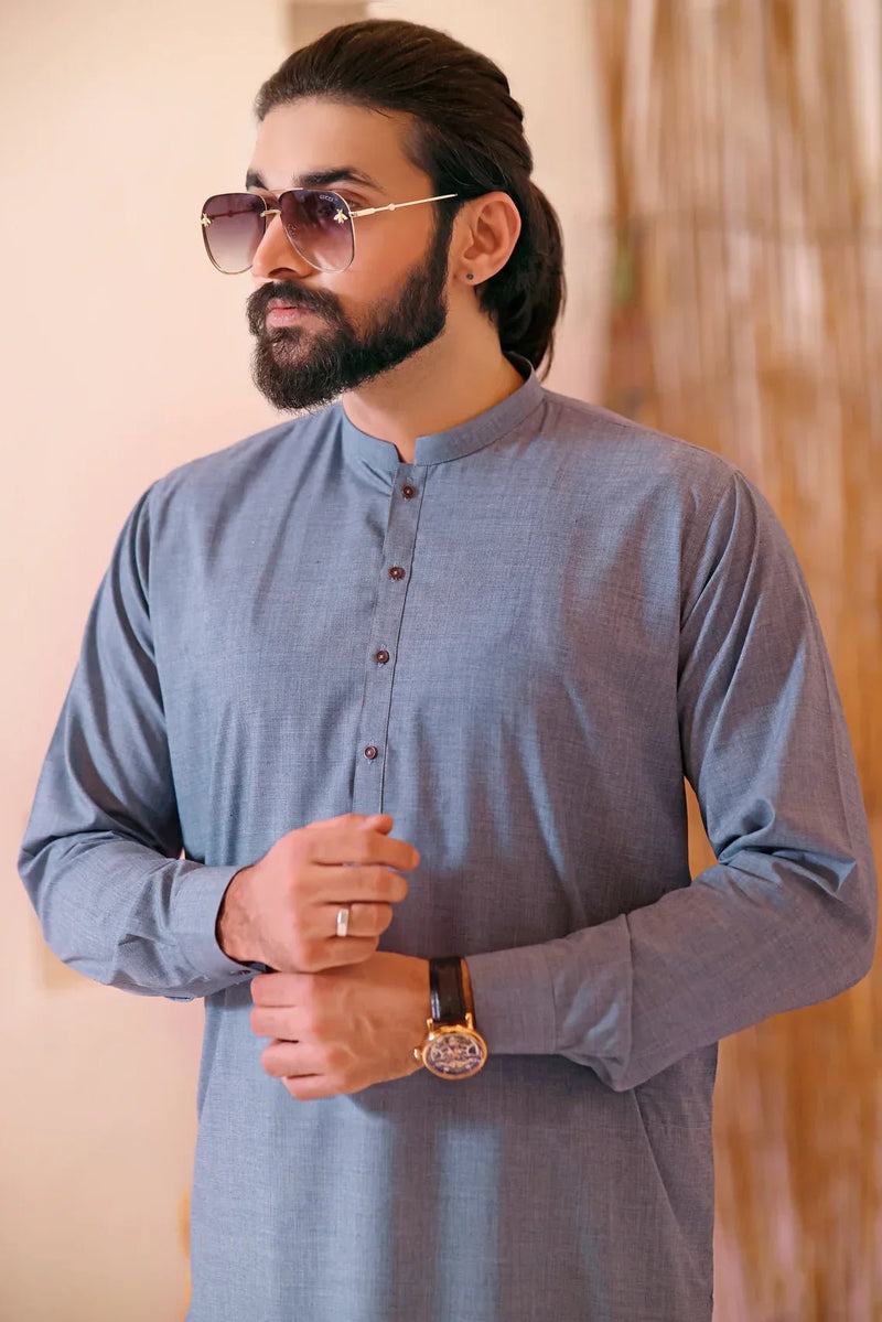 Elegant Shalwar Kameez in Stunning Tiffany Blue - HB INDUSTRIES - Shalwar Kameez - 