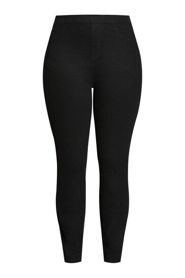 Evans Curve Fit Denim Blue Jeggings - HB INDUSTRIES - Jeggings & Leggings - 