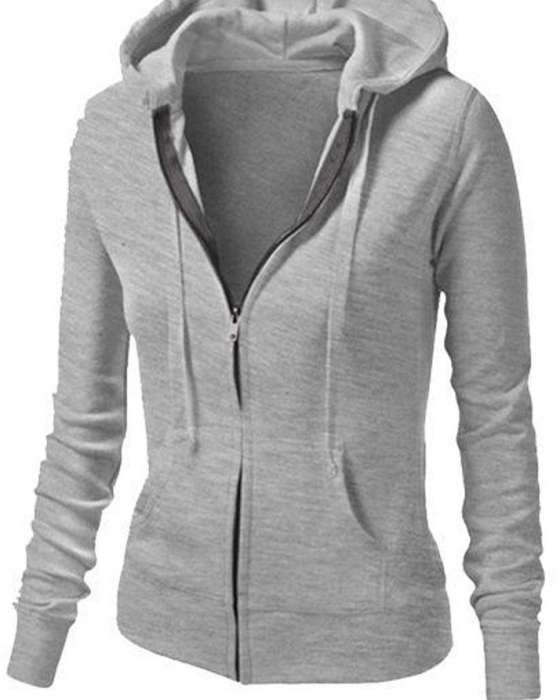 Ace Women s Simple Grey Hoodie