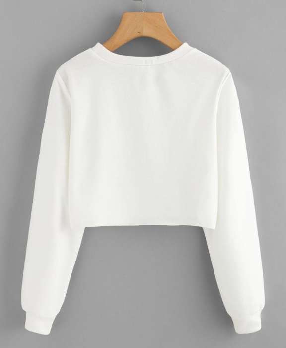 Ace Crop Sweatshirt for womens