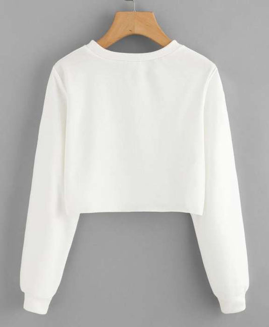 Ace Crop Sweatshirt for womens
