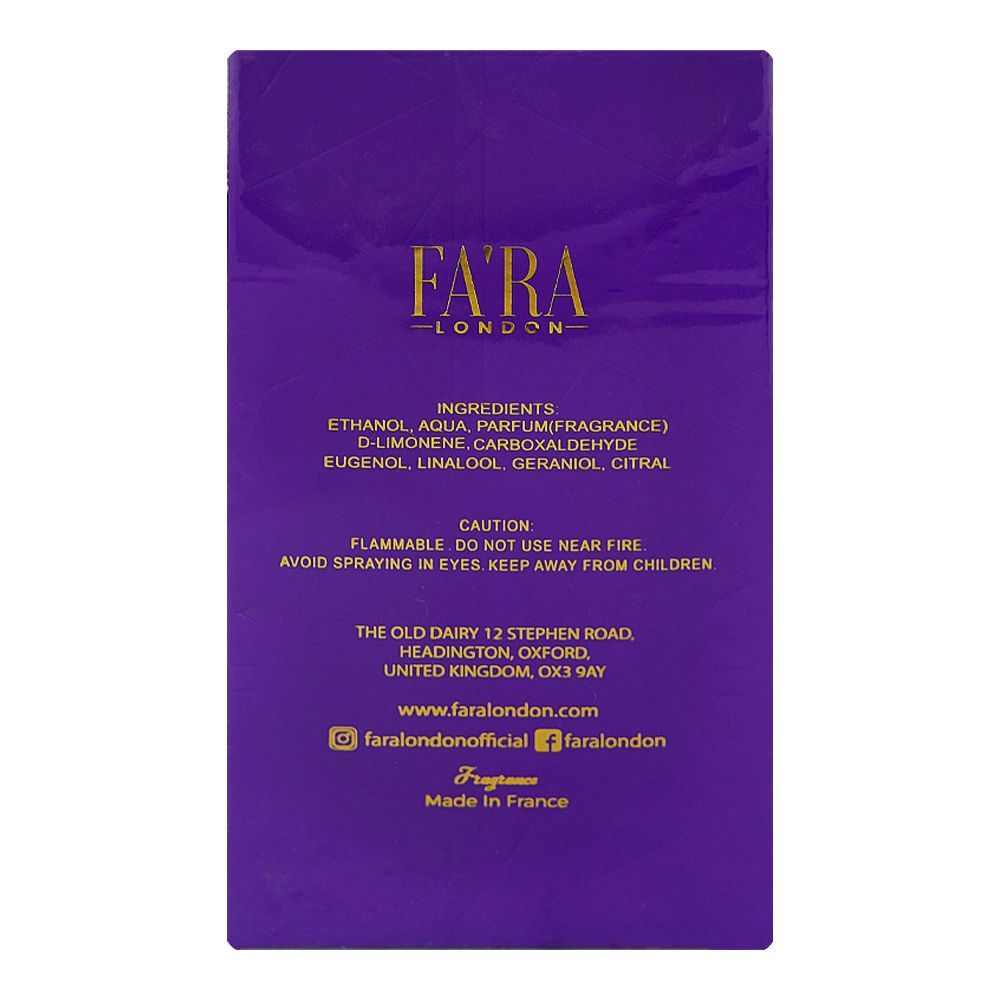 Fa'ra Gorgeous Pour Femme, For Women, Eau De Parfum, 100ml - HB INDUSTRIES - Women Perfumes - 