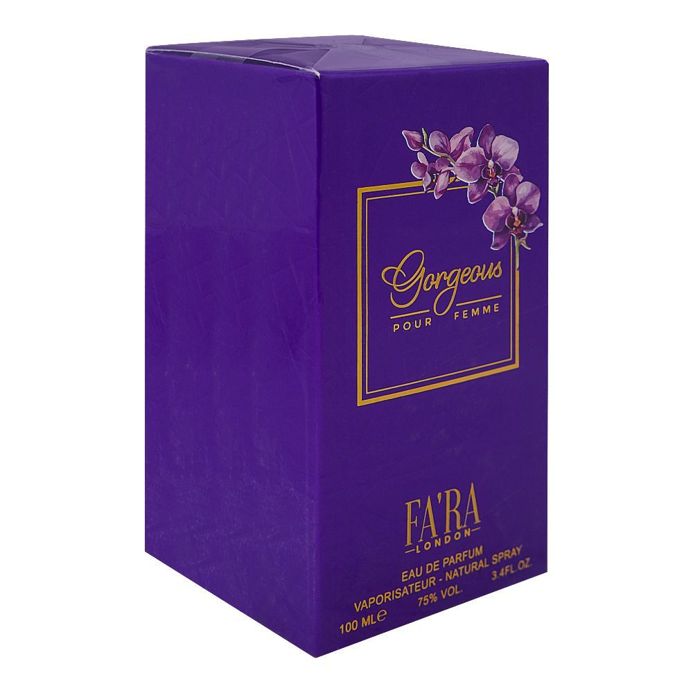 Fa'ra Gorgeous Pour Femme, For Women, Eau De Parfum, 100ml - HB INDUSTRIES - Women Perfumes - 