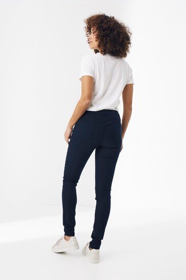 FatFace Blue Five Pocket Jeggings - HB INDUSTRIES - Jeggings & Leggings - 